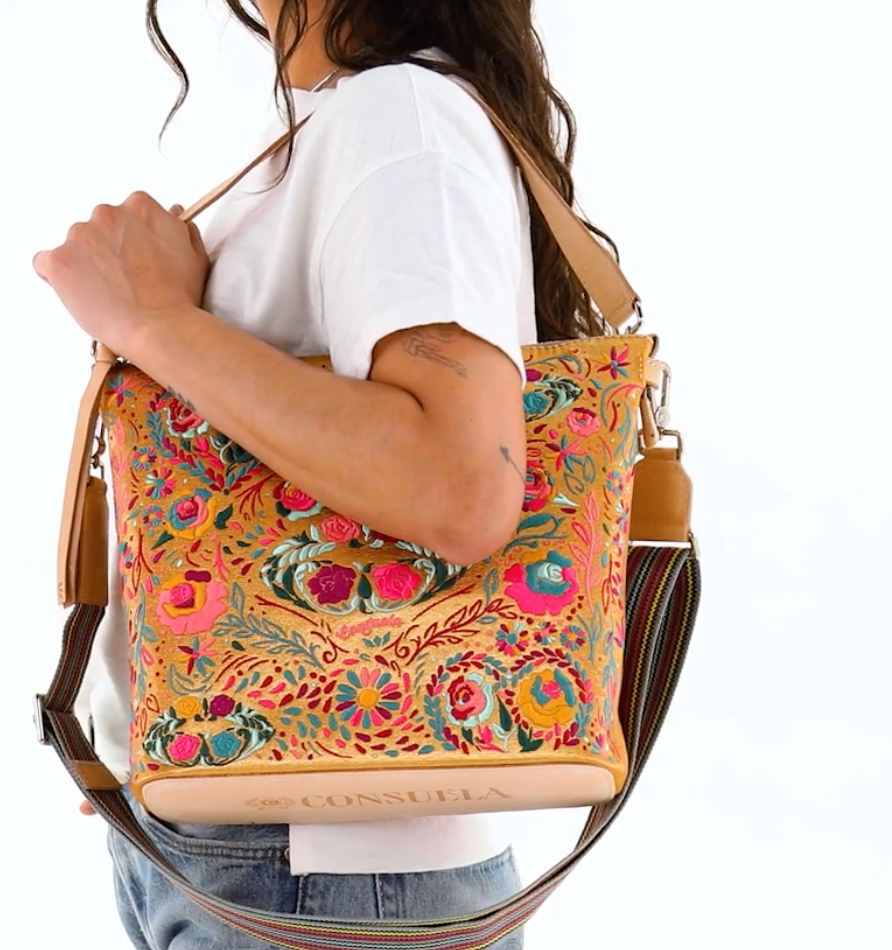 Bronzer Hobo Crossbody/ Shoulder Bag