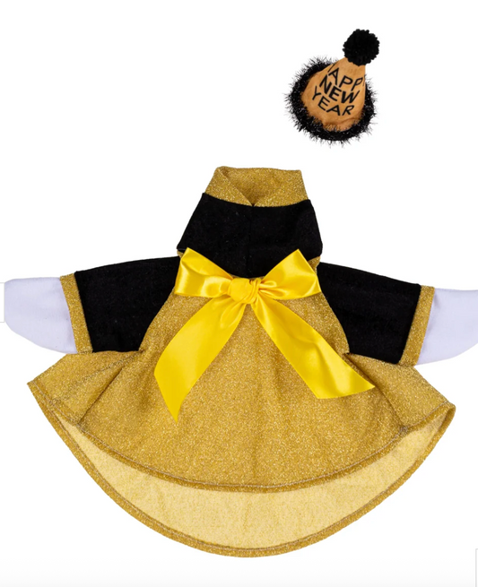 Giddy the Porch Goose Happy New Year Dress Outfit