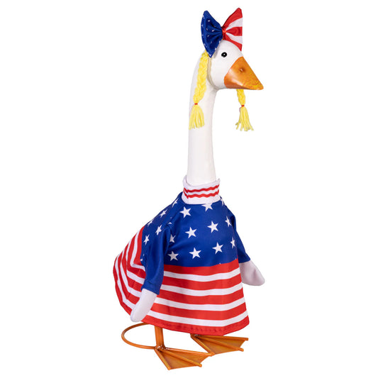 Porch Goose Patriotic Dress Outfit