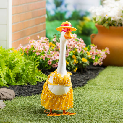 Porch Goose Yellow Swimsuit Outfit