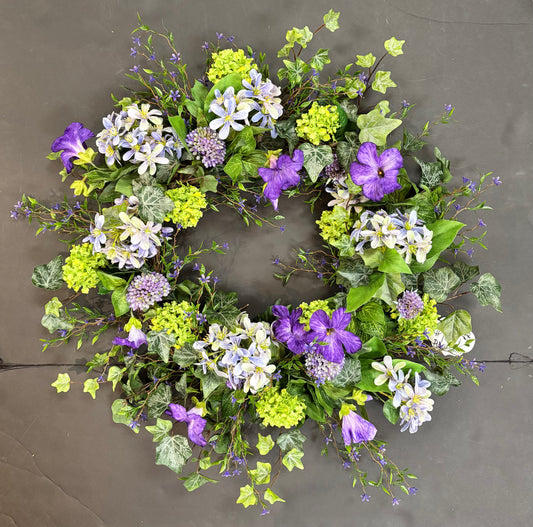 "Purple Punch" Wreath