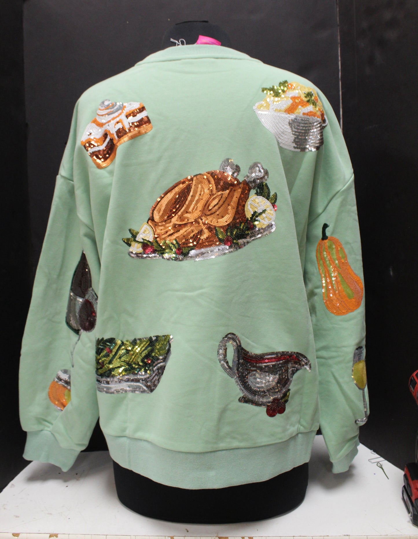 Mint Queen Of Turkey Sweatshirt