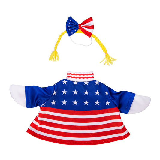 Porch Goose Patriotic Dress Outfit