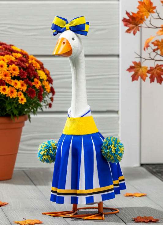 Giddy the Porch Goose Cheerleader Outfit