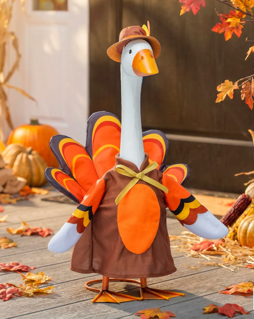 Giddy the Porch Goose Turkey Trot Outfit