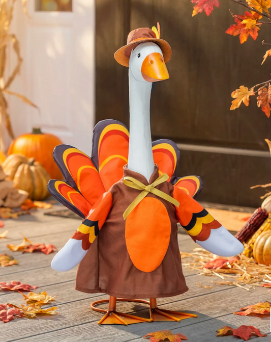 Giddy the Porch Goose Turkey Trot Outfit