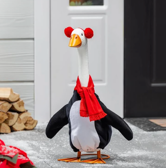 Giddy the Porch Goose Penguin Outfit