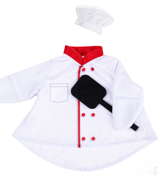 Giddy the Porch Goose Chef Outfit