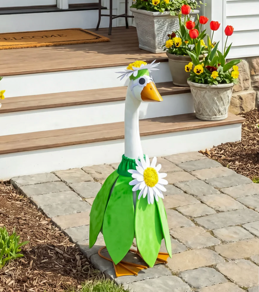 Giddy the Porch Goose Daisy Outfit
