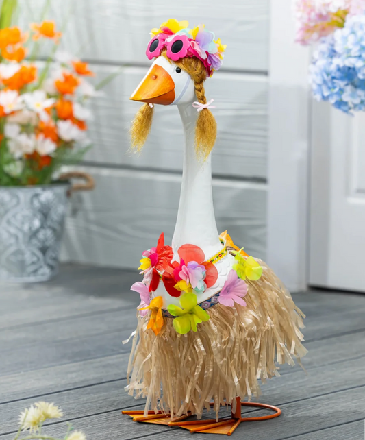 Giddy the Porch Goose Hula Girl Outfit