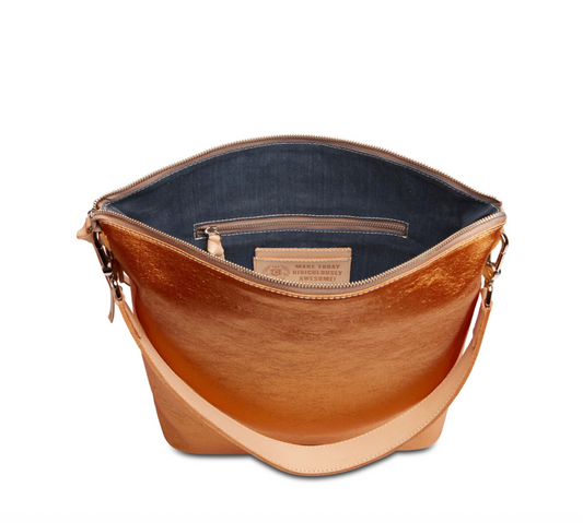 Bronzer Hobo Crossbody/ Shoulder Bag