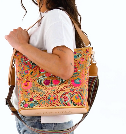 Bronzer Hobo Crossbody/ Shoulder Bag