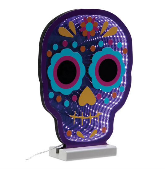 Day of the Dead Skull UL Plug In