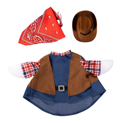 Porch Goose Wild West Outfit