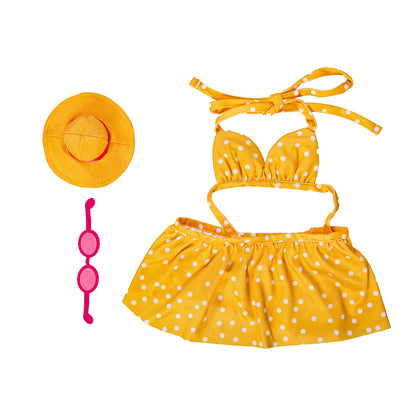 Porch Goose Yellow Swimsuit Outfit
